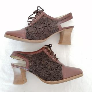Giancarlo Paoli, sandali slingback in pelle con de