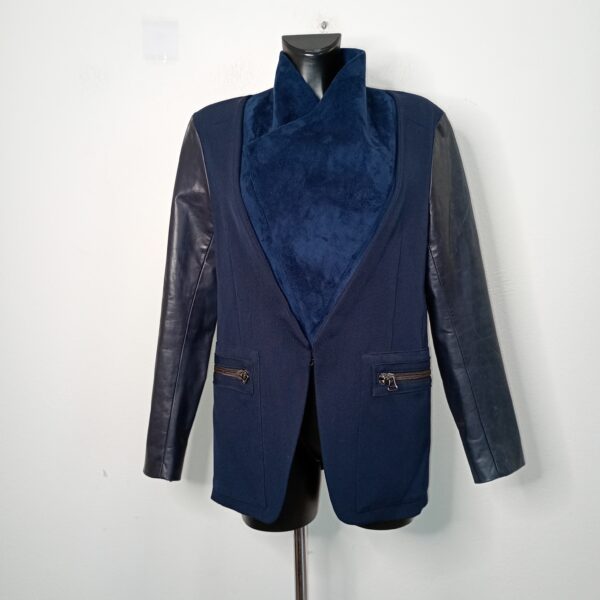 Blazer casual Umit Benan blu navy unisex